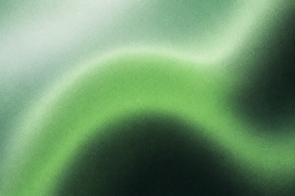 Soft green gradient with fine grain